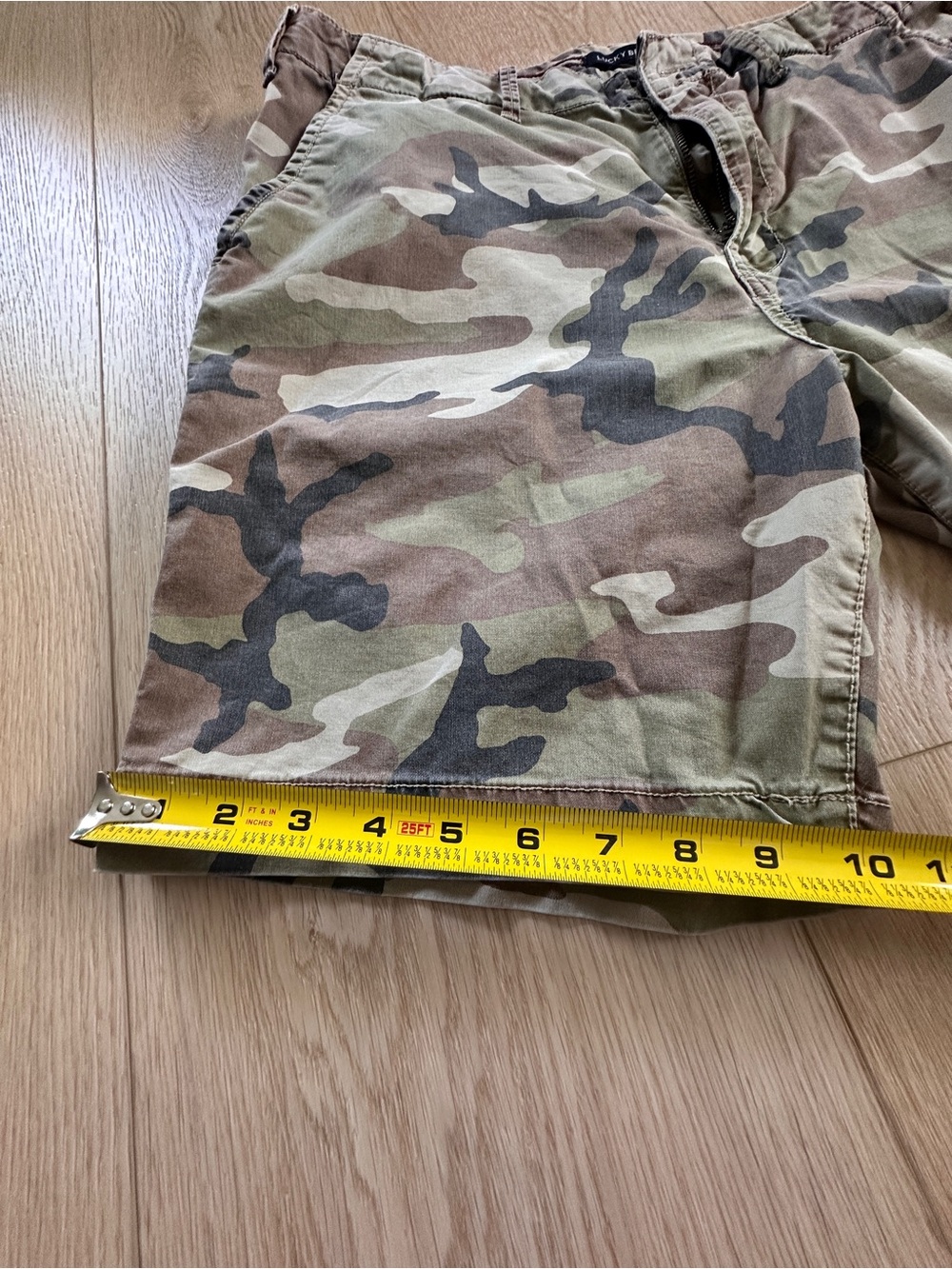 Lucky Brand Men's Woodland* Camo Cargo Shorts 36 - Picture 4 of 11